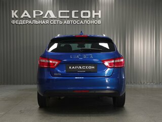 2021 Lada (ВАЗ) Vesta SW I, синий, 1020000 рублей, вид 4