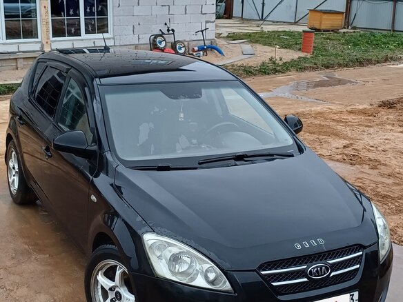 2008 Kia Ceed I, чёрный, 550000 рублей - вид 3