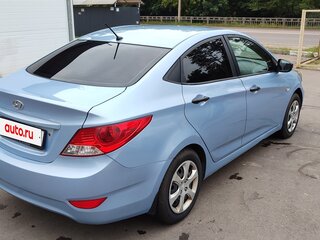 2013 Hyundai Solaris I, голубой, 550000 рублей, вид 5