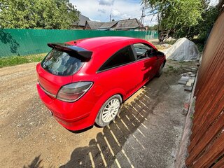 2007 Opel Astra GTC H Рестайлинг, красный, 460000 рублей, вид 2