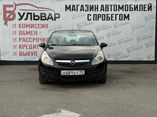 2007 Opel Corsa D, чёрный, 430000 рублей, вид 2