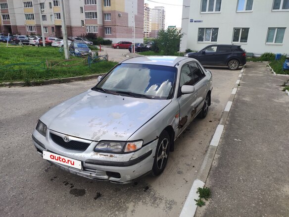 1998 Mazda 626 V (GF), серебристый, 90000 рублей - вид 1