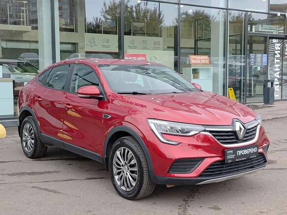 2019 Renault Arkana I, красный, 1664000 рублей - вид 2