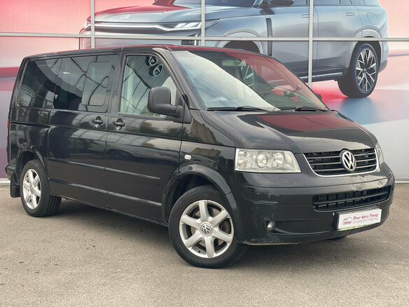 2007 Volkswagen Multivan T5, чёрный, 1220000 рублей - вид 2