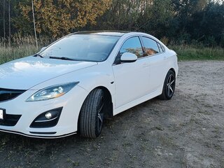 2011 Mazda 6 II (GH) Рестайлинг, белый, 1100000 рублей, вид 1