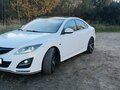 2011 Mazda 6 II (GH) Рестайлинг, белый, 1100000 рублей