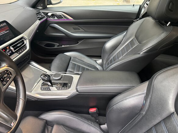 2020 BMW 4 серии 430i G22, G23, G26, синий, 5800000 рублей - вид 11