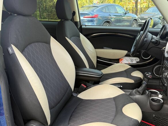 2013 Mini Hatch Cooper S II (R56) Рестайлинг, синий, 1200000 рублей - вид 6