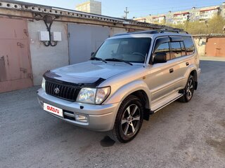 2001 Toyota Land Cruiser Prado 90 Series Рестайлинг, серебристый, 1380000 рублей, вид 1