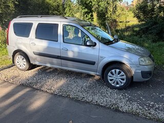 2014 Lada (ВАЗ) Largus I, серебристый, 600000 рублей, вид 3