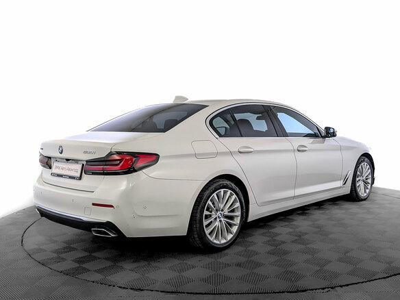 2021 BMW 5 серии 530i xDrive VII (G30/G31/G38) Рестайлинг, белый - вид 4