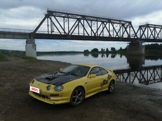 1994 Toyota Celica VI (T200), жёлтый, 420000 рублей, вид 1