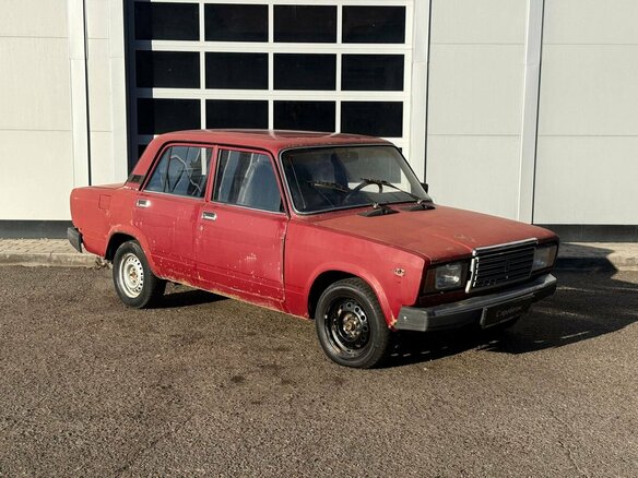 2008 Lada (ВАЗ) 2107, красный, 80000 рублей - вид 6