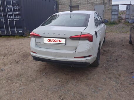 2021 Skoda Rapid II, белый, 970000 рублей, вид 4