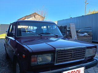 2000 Lada (ВАЗ) 2107, пурпурный, 250000 рублей, вид 2