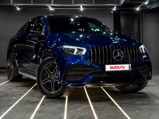 2020 Mercedes-Benz GLE Coupe 350 d II (C167), синий, 7200000 рублей, вид 2