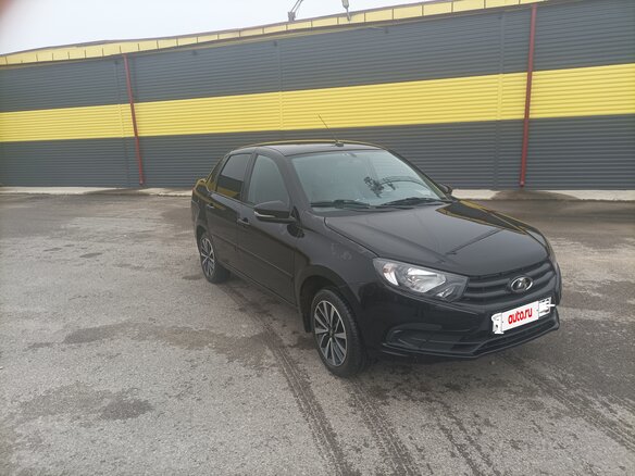 2023 Lada (ВАЗ) Granta I Рестайлинг, чёрный, 830000 рублей - вид 1