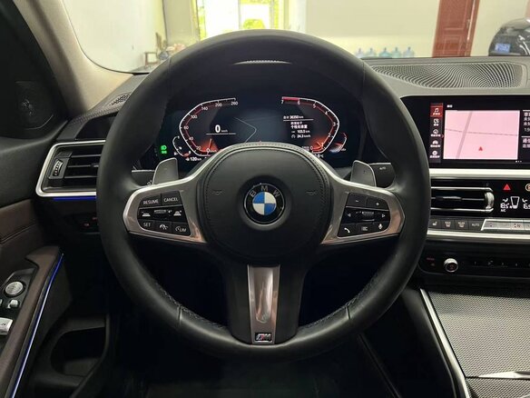 2022 BMW 3 серии 320i VII (G2x), синий, 2890000 рублей - вид 12