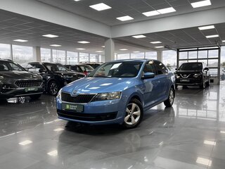 2014 Skoda Rapid I, голубой, 1090000 рублей, вид 1