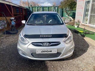 2014 Hyundai Solaris I, серебристый, 590000 рублей, вид 1