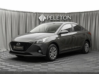 2021 Hyundai Solaris II Рестайлинг, серый, 1730000 рублей, вид 1