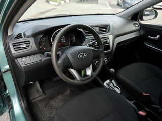 2012 Kia Rio III, зелёный, 851700 рублей, вид 5