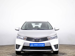 2014 Toyota Corolla XI (E160, E170, E180), серебристый, 1599000 рублей, вид 2