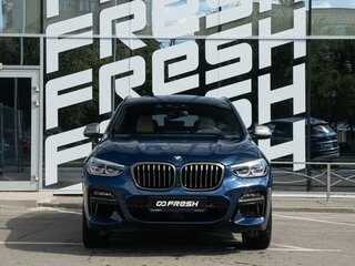 2020 BMW X4 M40i II (G02), синий, 5649000 рублей, вид 3