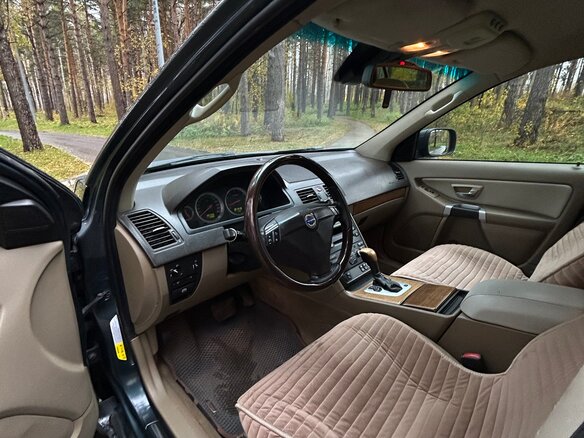 2007 Volvo XC90 5 Geartronic I Рестайлинг, синий, 1100000 рублей - вид 5