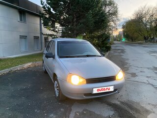 2008 Lada (ВАЗ) Kalina I, серебристый, 157000 рублей, вид 1