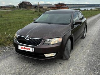 2015 Skoda Octavia III (A7), коричневый, 1350000 рублей, вид 4