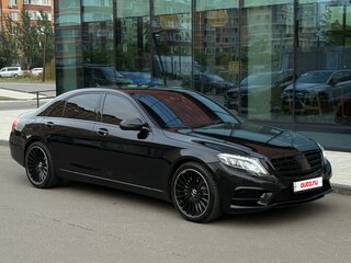 2016 Mercedes-Benz S-Класс 350 CDI BlueTEC Long 9G-TRONIC VI (W222, C217), чёрный, 3100000 рублей, вид 5