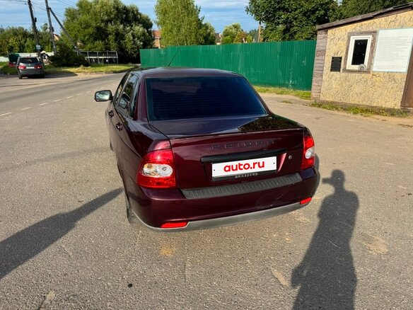 2008 Lada (ВАЗ) Priora I, пурпурный - вид 5