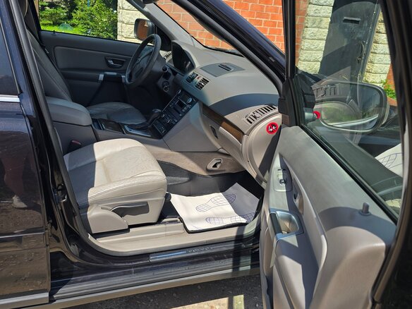 2008 Volvo XC90 I Рестайлинг, чёрный - вид 8