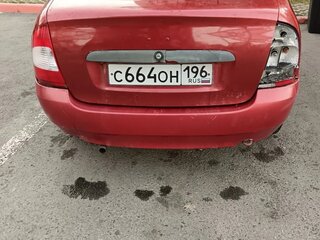 2006 Lada (ВАЗ) Kalina I, красный, 100000 рублей, вид 3