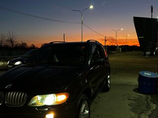 2004 BMW X5 3.0i I (E53) Рестайлинг, чёрный, 1300000 рублей, вид 3