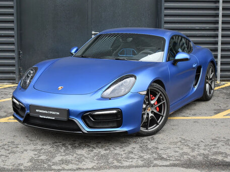 2014 Porsche Cayman GTS II (981), синий, 7777777 рублей, вид 2