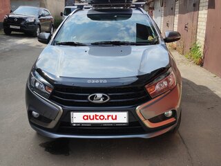 2019 Lada (ВАЗ) Vesta SW I, серый, 1100000 рублей, вид 2