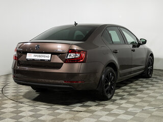 2018 Skoda Octavia III (A7) Рестайлинг, коричневый, 1905900 рублей, вид 5
