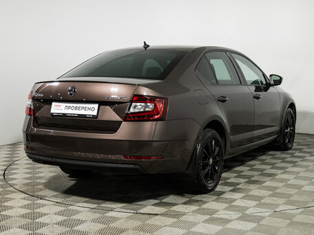 2018 Skoda Octavia III (A7) Рестайлинг, коричневый, 1890900 рублей, вид 5