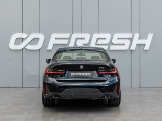 2024 BMW 3 серии 325i VII (G2x) Рестайлинг, чёрный, 5240000 рублей, вид 4