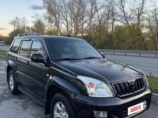 2003 Toyota Land Cruiser Prado 4-speed 120 Series, чёрный, 1900000 рублей, вид 3