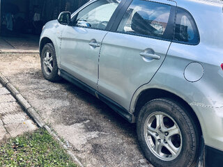 2012 Mitsubishi ASX I, серебристый, 830000 рублей, вид 3