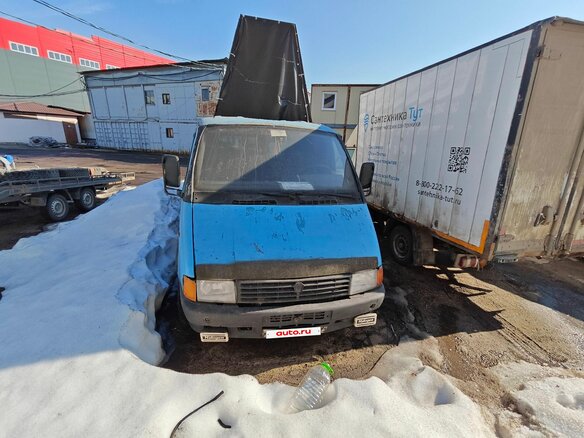 1995 ГАЗ ГАЗель (3302), синий, 60000 рублей - вид 4