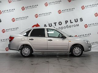 2013 Lada (ВАЗ) Granta I, серебристый, 549000 рублей, вид 5