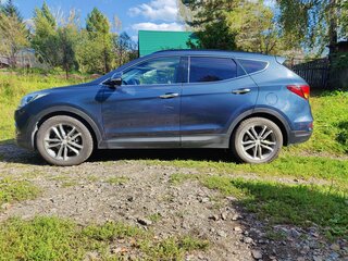 2016 Hyundai Santa Fe III Рестайлинг, серый, 2100000 рублей, вид 4