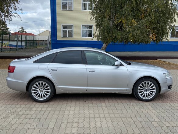2007 Audi A6 III (C6), серебристый, 1180000 рублей - вид 6