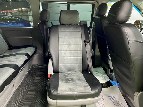 2009 Volkswagen Multivan T5, серебристый, 1588000 рублей - вид 12