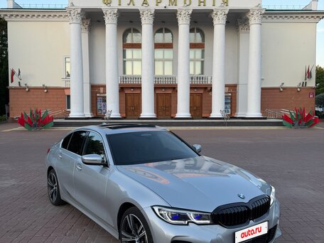 2020 BMW 3 серии 330i xDrive VII (G2x), серебристый, 3250000 рублей, вид 2