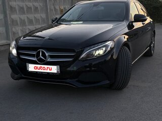 2018 Mercedes-Benz C-Класс 200 d 9G-TRONIC IV (W205), чёрный, 2500000 рублей, вид 2